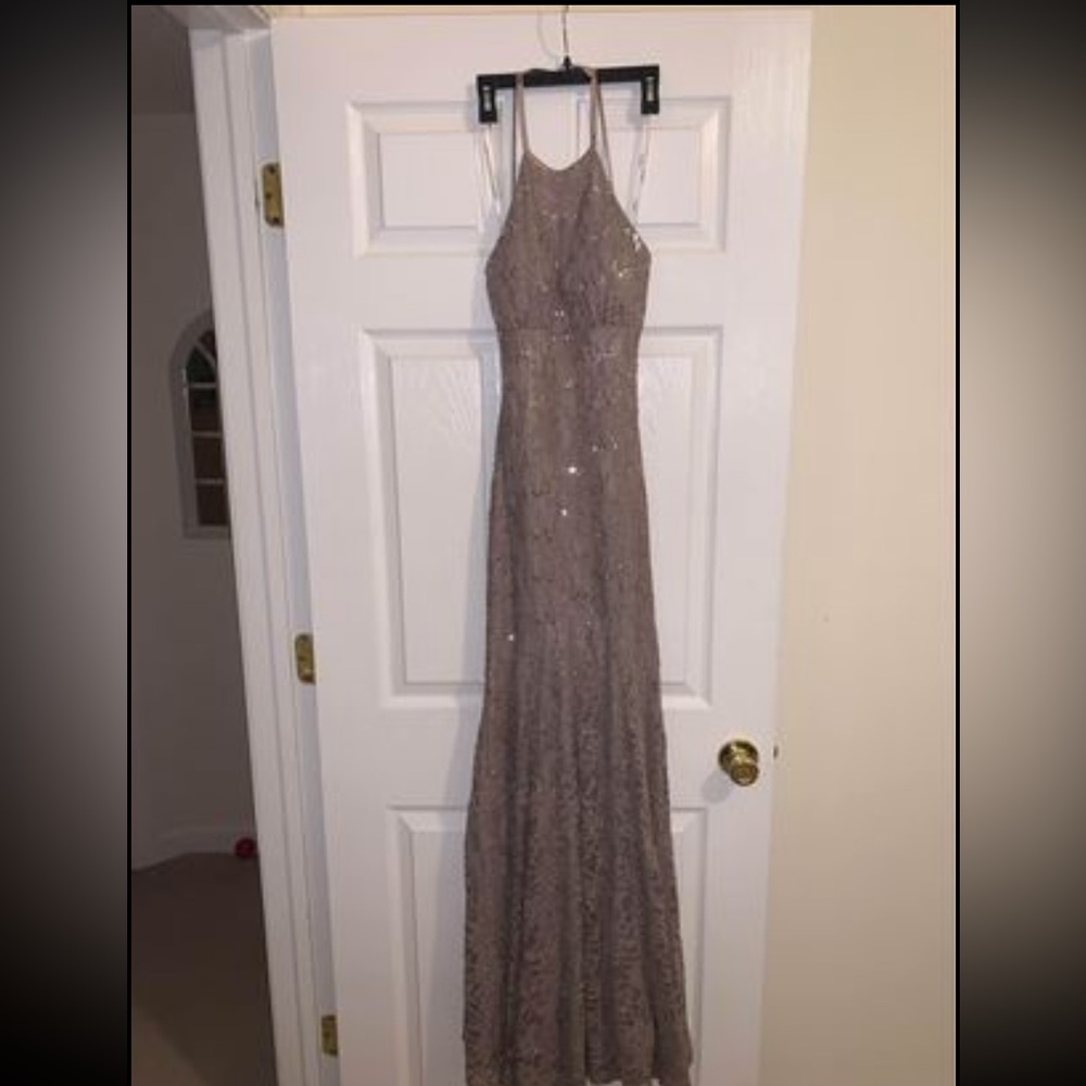 B. Darlin Halter Mermaid Dress